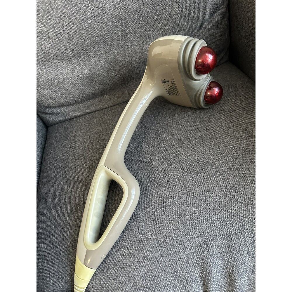 HoMedics HHP-350 Percussion Pro Handheld Electric Full Body Massager with Heat